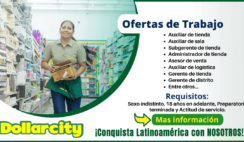 Buscamos personas para trabajar en cadena de tiendas - DOLARCITY