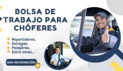 Chóferes - Conductores para empresas importantes del país