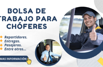 Chóferes - Conductores para empresas importantes del país