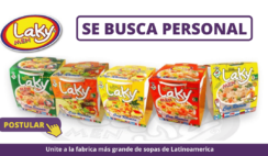 Empleos para trabajos en la fabrica de Sopas Instantáneas