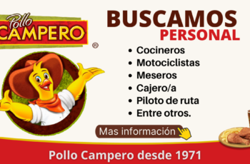 meseros, cocineros y repartidores – Pollo Campero
