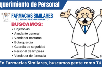 Farmacias Similares - trabajos empleos