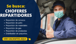 trabajo para choferes repartidores