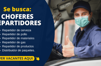 trabajo para choferes repartidores