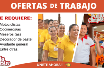 EMPLEOS EN POLLO CAMPESTRE