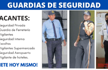TRABAJOS PARA GUARDIAS DE SEGURIDAD