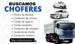 empleos y trabajos para choferes 2022