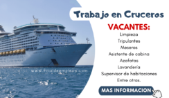 trabajos en cruceros