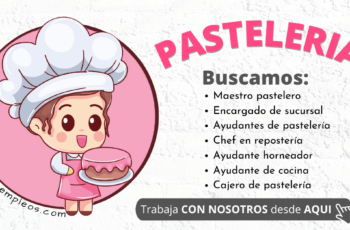 trabajo en pastelería y pendería