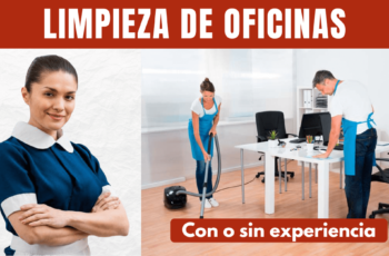 TRABAJOS EN LIMPIEZA DE OFICINAS