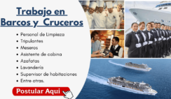 BOLSA DE TRABAJOS EN CRUCEROS