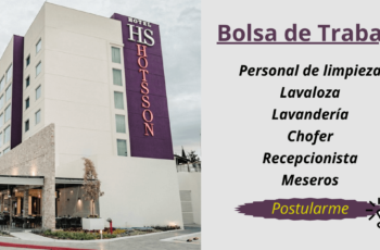 empleos y trabajo en hotel hotsson