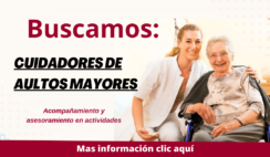 trabajos de cuidadores de adultos mayores o tercera edad