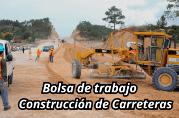 trabajo de construcción de caminos