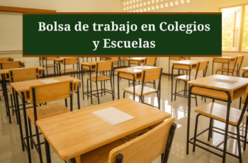 trabajo en colegios