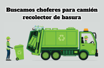 trabajo para choferes de reciclaje