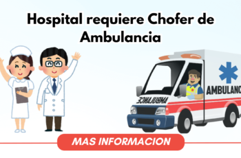 CHOFER DE AMBULANCIA