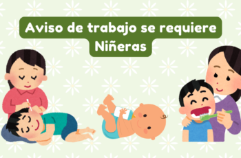 trabajos de niñera