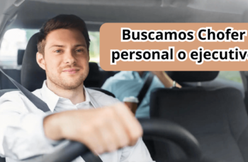 trabajo para chofer ejecutivo