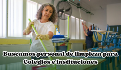 limpieza de colegios