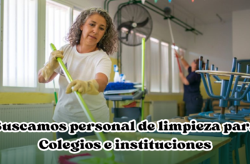 limpieza de colegios